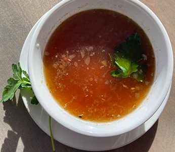 72-hour grass-fed bone broth healthy soup at Zeal Boulder