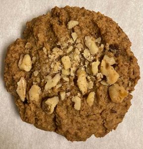 Vegan gluten-free healthy sugar walnut butter cookies in Berkeley