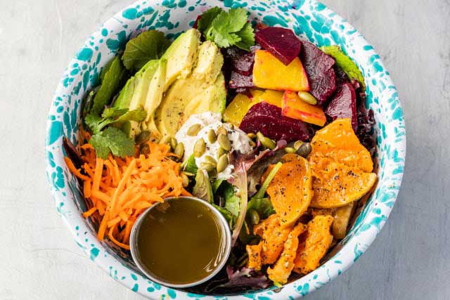 antioxidant-rich healthy salad in San Francisco