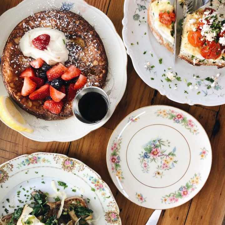Healthy and more hearty options abound at Maison Cafe in Dana Point, CA