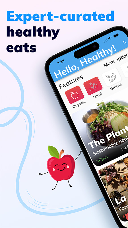 Healthy Anywhere App slide #1