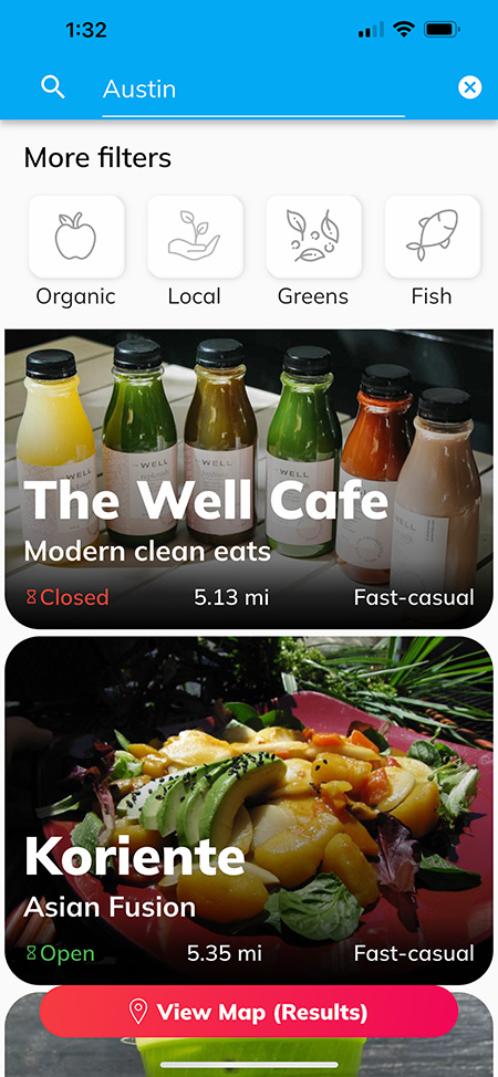 Explore Austin in the Healthy Anywhere app