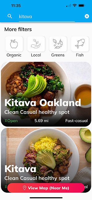 Search for Kitava in the Healthy Anywhere app