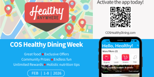 The first annual Colorado Springs Healthy Dining Week is Coming!
