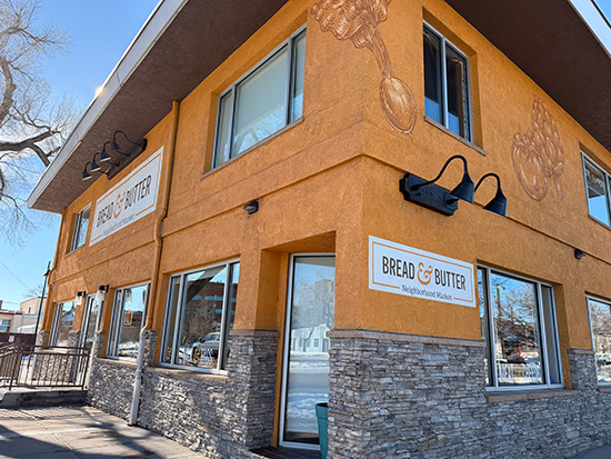 Bread & Butter Neighborhood Market in Downtown COS, featured in the Healthy Anywhere app